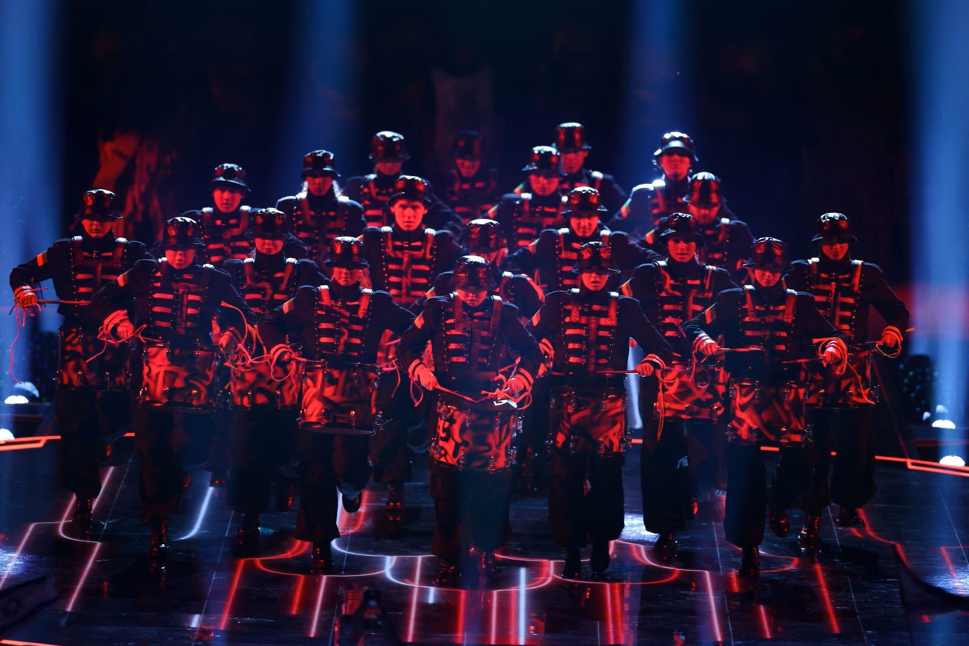 Performers take part in the grand final of the 2023 Eurovision Song Contest in Liverpool, Britain, May 13, 2023