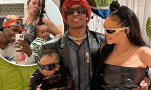 Rihanna and A$AP Rocky's Son RZA Turns One Sweet Photos and Video Shared on Instagram