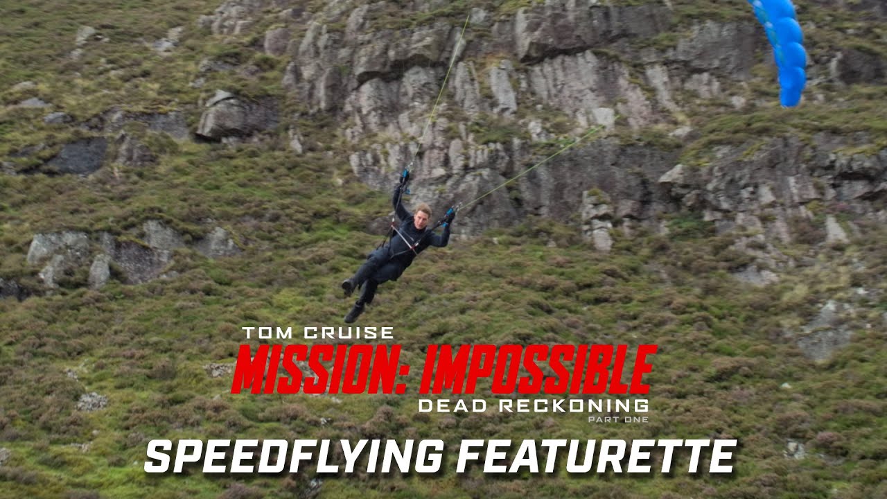 Tom Cruise Performs Dangerous Speed-Flying Stunt in "Mission: Impossible – Dead Reckoning Part One"