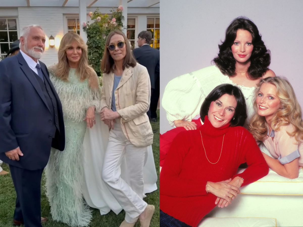 Jaclyn Smith and Kate Jackson Reunited at Son's Wedding