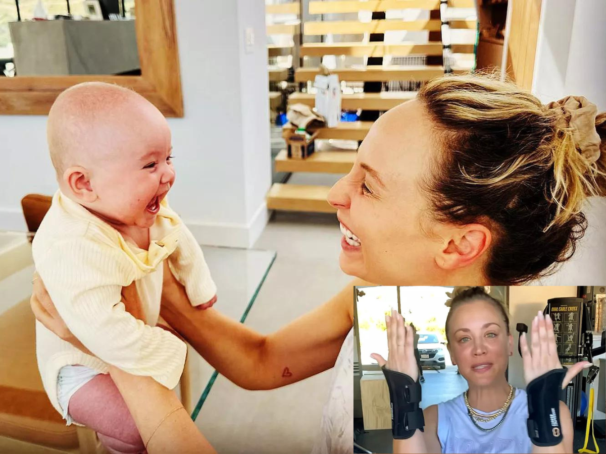 Kaley Cuoco Developed Carpal Tunnel Syndrome From Holding Her Infant Daughter