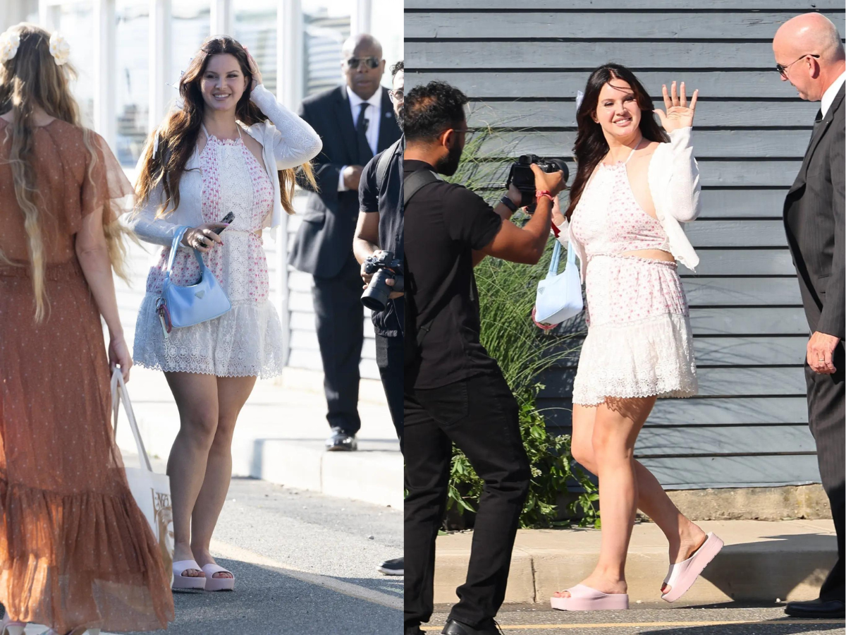 Lana Del Rey's Wedding Outfit Sparks Debate Over Wedding Etiquette