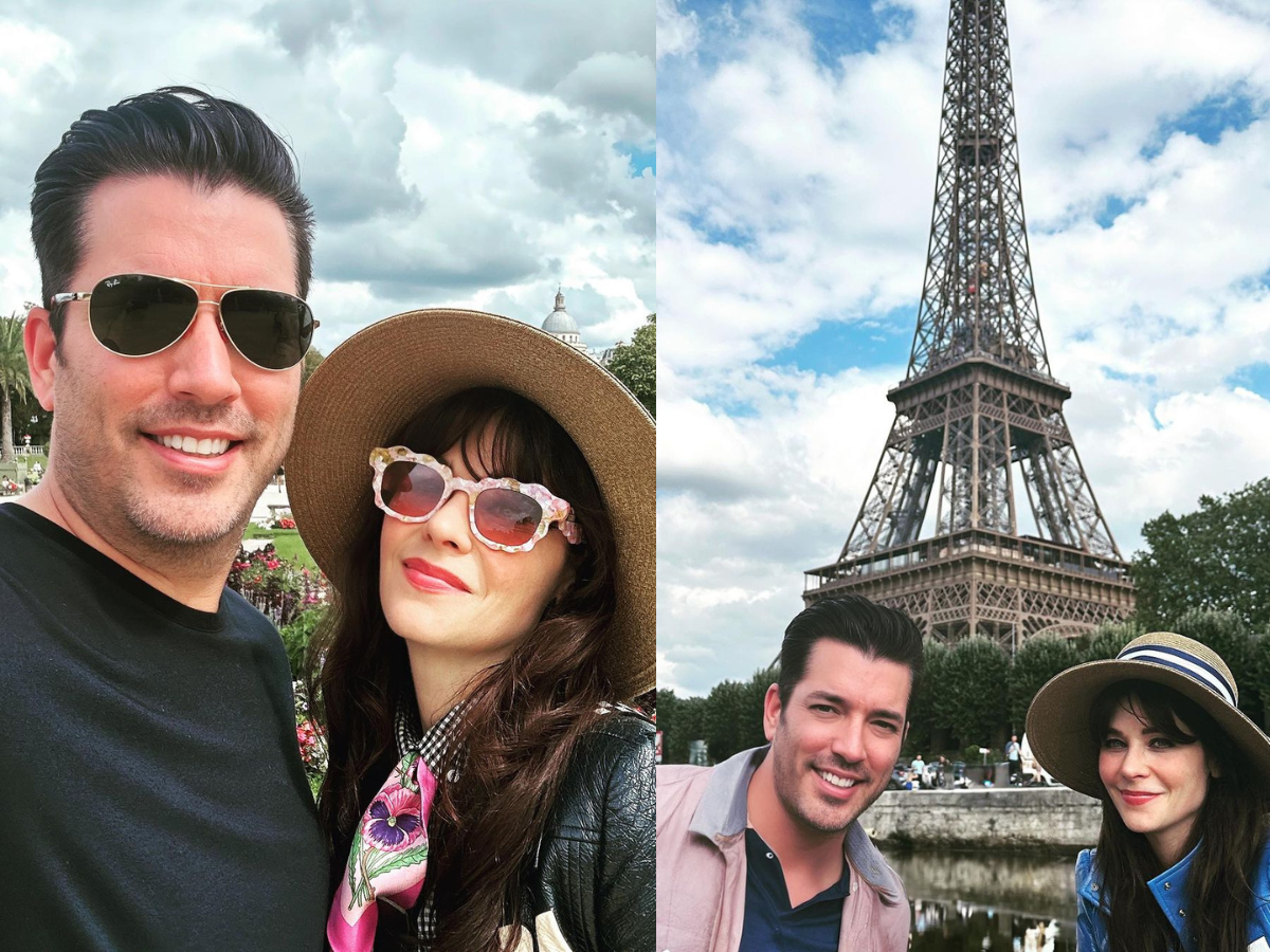 Zooey Deschanel and Jonathan Scott Celebrate Engagement in Paris